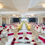 Không gian sảnh cưới sang trọng, đáp ứng linh hoạt nhu cầu sử dụng của các khách hàng