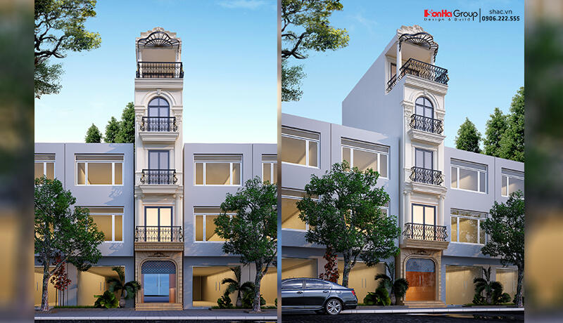Mẫu nhà phố kinh doanh siêu nhỏ tại Hải Phòng