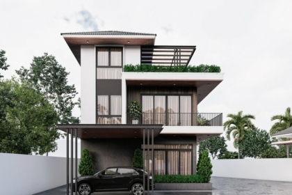 biệt thự hiện đại ở Hải Phòng