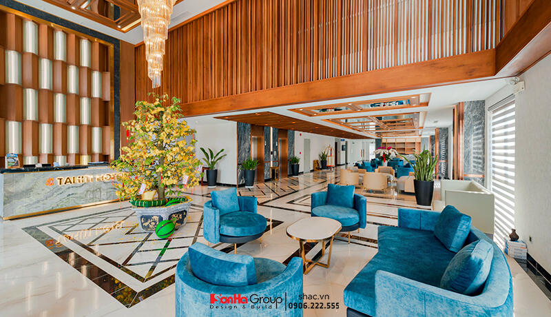 Xu hướng thiết kế nội thất hiện đại mang hơi thở đương đại của mẫu khách sạn Tahiti Quảng Bình