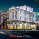 Nhà phố kinh doanh phong cách Tân cổ điển tại Nghệ An