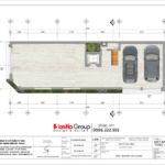 Mặt bằng tầng 1 được thiết kế phù hợp với mục đích kinh doanh