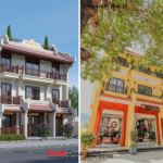 Khách sạn mini 200m2 phong cách Indochine tại Ninh Bình.