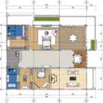 Mẫu biệt thự 2 tầng tại Bình Dương – Nét đẹp độc bản từ những gam màu đặc biệt 132