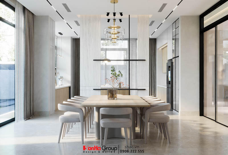 Mẫu biệt thự 2 tầng tại Bình Dương – Nét đẹp độc bản từ những gam màu đặc biệt 11