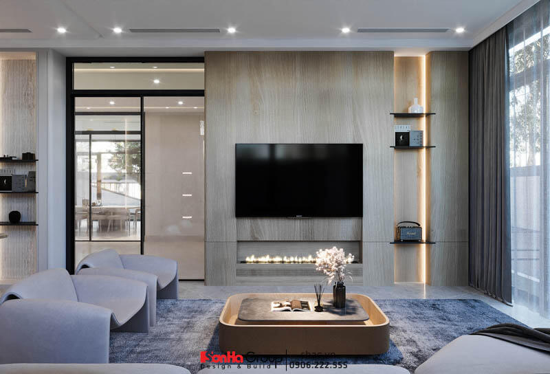 Mẫu biệt thự 2 tầng tại Bình Dương – Nét đẹp độc bản từ những gam màu đặc biệt 21