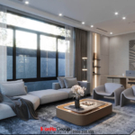 Mẫu biệt thự 2 tầng tại Bình Dương – Nét đẹp độc bản từ những gam màu đặc biệt 88