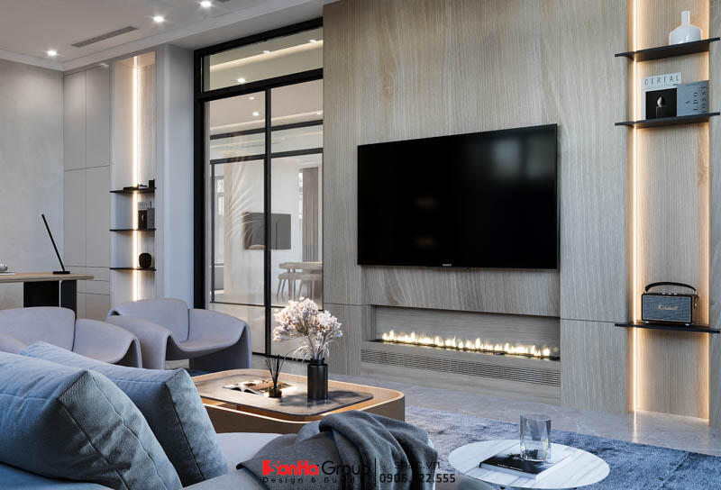 Mẫu biệt thự 2 tầng tại Bình Dương – Nét đẹp độc bản từ những gam màu đặc biệt 23