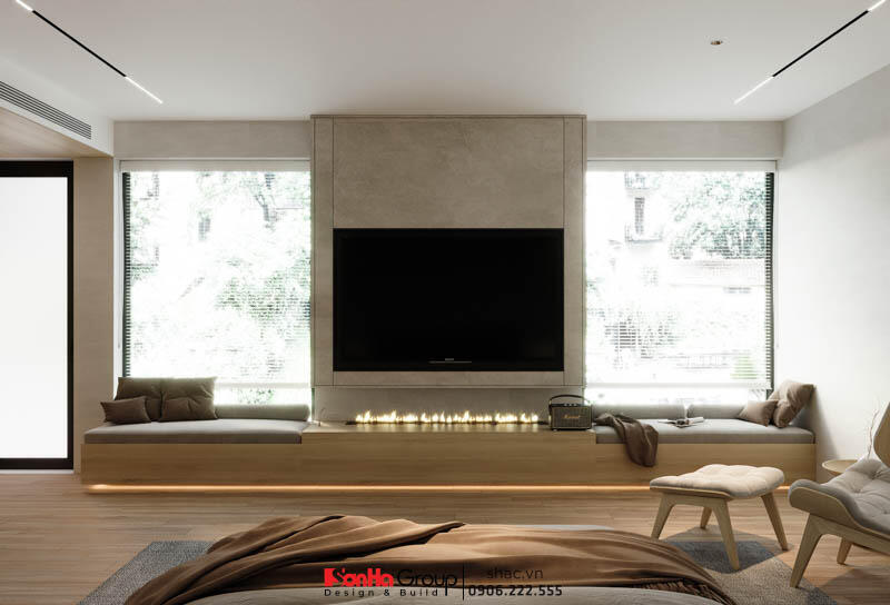 Mẫu biệt thự 2 tầng tại Bình Dương – Nét đẹp độc bản từ những gam màu đặc biệt 37