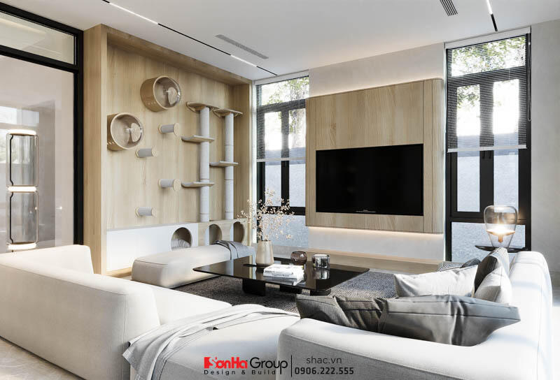 Mẫu biệt thự 2 tầng tại Bình Dương – Nét đẹp độc bản từ những gam màu đặc biệt 56