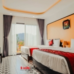 Thiết kế phòng ngủ sang trọng tại khách sạn mini ở Ninh Bình