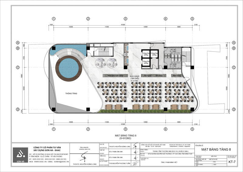 Khách Sạn Kết Hợp Trung Tâm Thương Mại Tại Đồng Tháp - Yếu tố thiết kế giúp kinh doanh thành công - SH KS 113 21