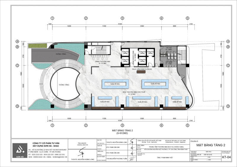Khách Sạn Kết Hợp Trung Tâm Thương Mại Tại Đồng Tháp - Yếu tố thiết kế giúp kinh doanh thành công - SH KS 113 20