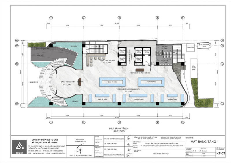 Khách Sạn Kết Hợp Trung Tâm Thương Mại Tại Đồng Tháp - Yếu tố thiết kế giúp kinh doanh thành công - SH KS 113 16