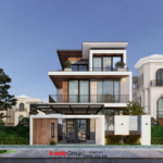 Mẫu biệt thự vườn mini sở hữu thiết kế hiện đại, gần gũi với thiên nhiên