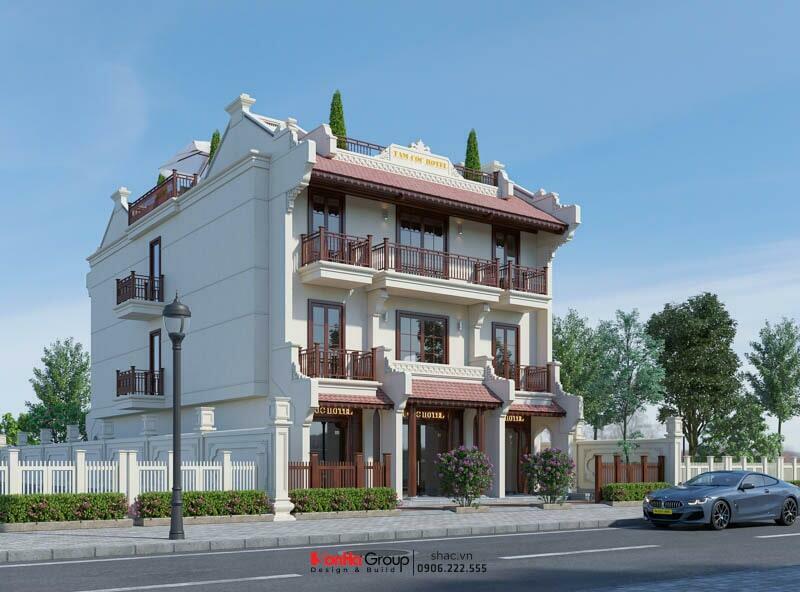 Khách sạn phong cách Indochine tại Ninh Bình.