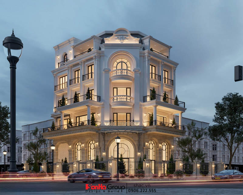 Thiết kế biệt thự kiêm quán cà phê Hà Nam phong cách Tân Cổ Điển 131 Thiết kế biệt thự kiêm quán cà phê Hà Nam phong cách Tân Cổ Điển 131
