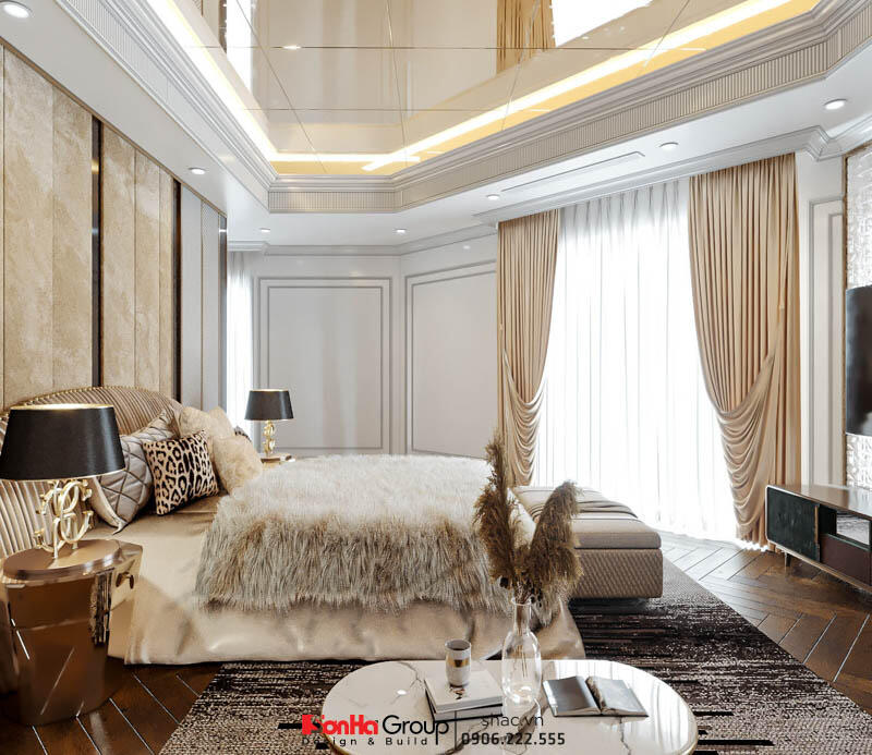 Thiết kế biệt thự kiêm quán cà phê Hà Nam phong cách Tân Cổ Điển 135 Thiết kế biệt thự kiêm quán cà phê Hà Nam phong cách Tân Cổ Điển 135