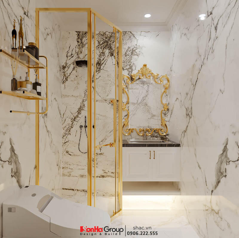 Thiết kế biệt thự kiêm quán cà phê Hà Nam phong cách Tân Cổ Điển 54