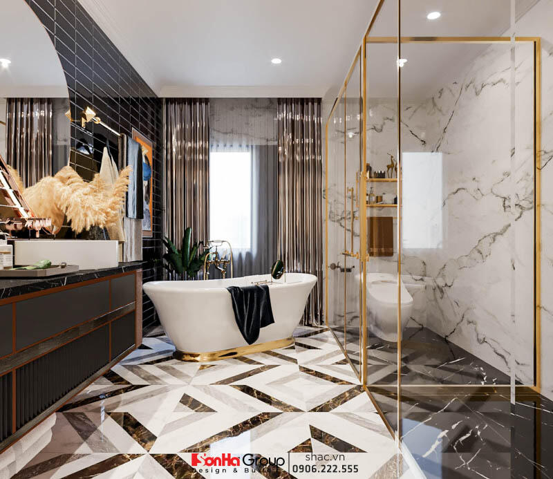 Thiết kế biệt thự kiêm quán cà phê Hà Nam phong cách Tân Cổ Điển 58