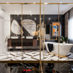 Thiết kế biệt thự kiêm quán cà phê Hà Nam phong cách Tân Cổ Điển 125