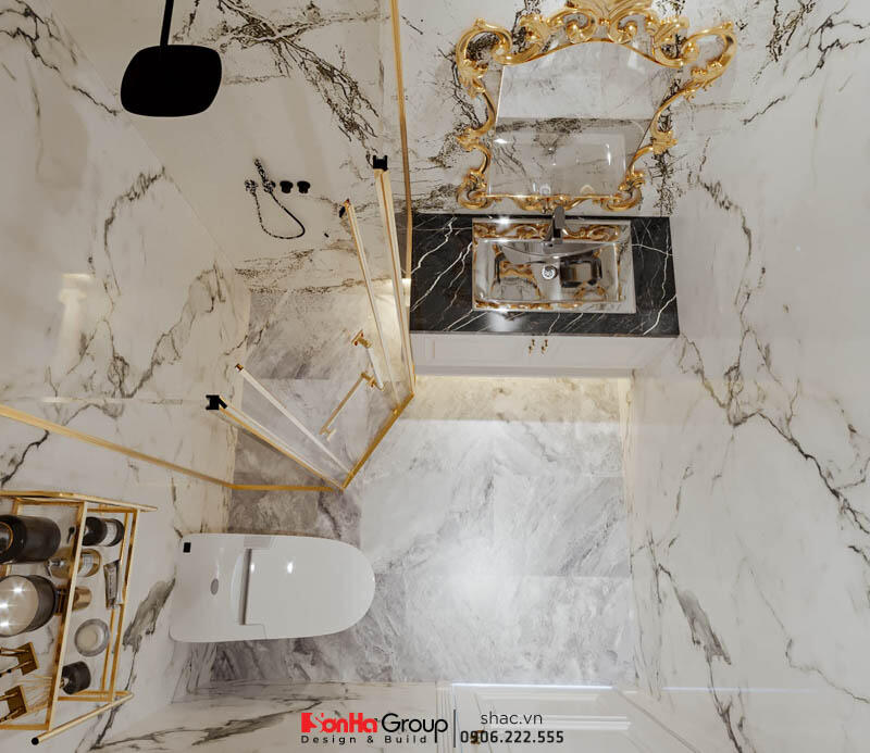 Thiết kế biệt thự kiêm quán cà phê Hà Nam phong cách Tân Cổ Điển 64