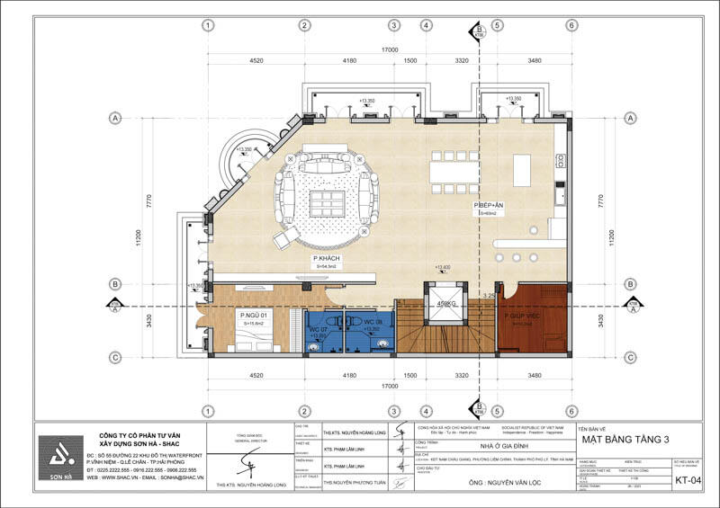 Thiết kế biệt thự kiêm quán cà phê Hà Nam phong cách Tân Cổ Điển 5
