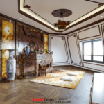 Thiết kế biệt thự kiêm quán cà phê Hà Nam phong cách Tân Cổ Điển 107