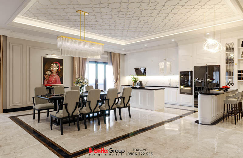 Thiết kế biệt thự kiêm quán cà phê Hà Nam phong cách Tân Cổ Điển 134 Thiết kế biệt thự kiêm quán cà phê Hà Nam phong cách Tân Cổ Điển 134