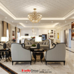 Thiết kế biệt thự kiêm quán cà phê Hà Nam phong cách Tân Cổ Điển 77