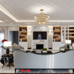 Thiết kế biệt thự kiêm quán cà phê Hà Nam phong cách Tân Cổ Điển 79