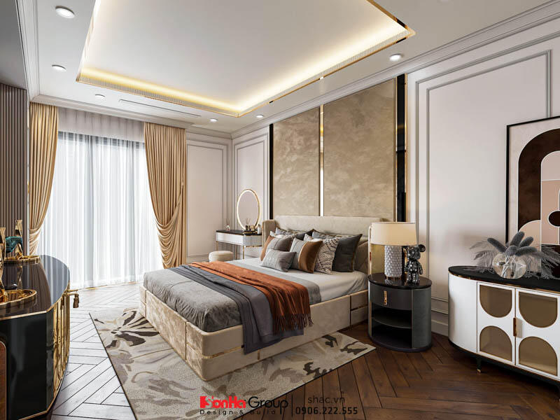 Thiết kế biệt thự kiêm quán cà phê Hà Nam phong cách Tân Cổ Điển 19