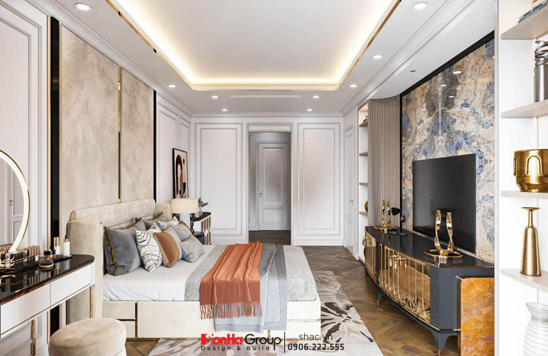 Thiết kế biệt thự kiêm quán cà phê Hà Nam phong cách Tân Cổ Điển 21