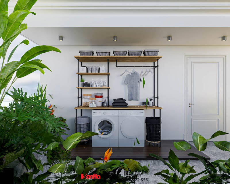 Thiết kế biệt thự kiêm quán cà phê Hà Nam phong cách Tân Cổ Điển 49