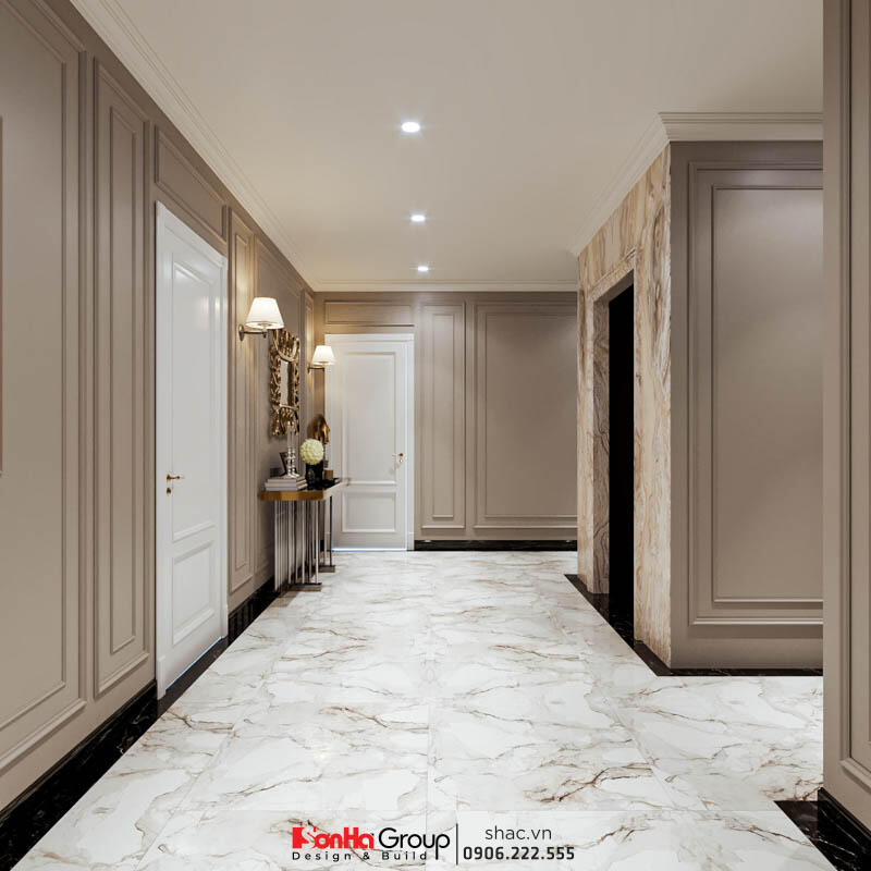 Thiết kế biệt thự kiêm quán cà phê Hà Nam phong cách Tân Cổ Điển 50