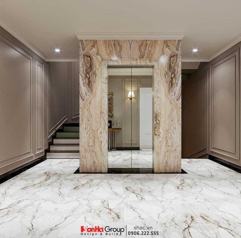 Thiết kế biệt thự kiêm quán cà phê Hà Nam phong cách Tân Cổ Điển 51