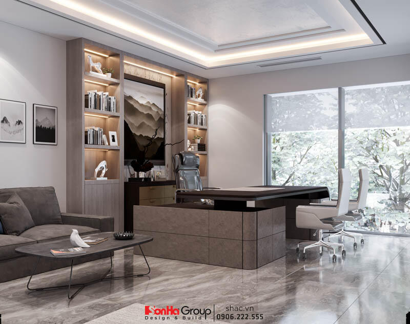 thiết kế tòa nhà văn phòng