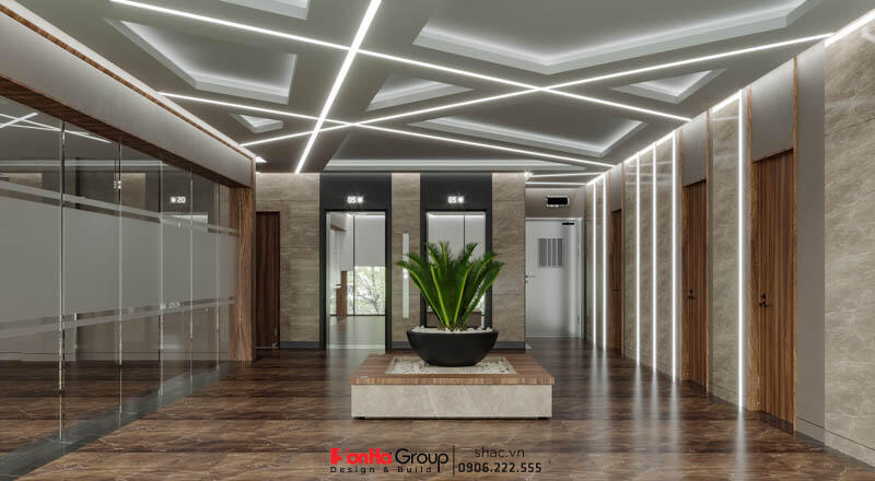 thiết kế tòa nhà văn phòng