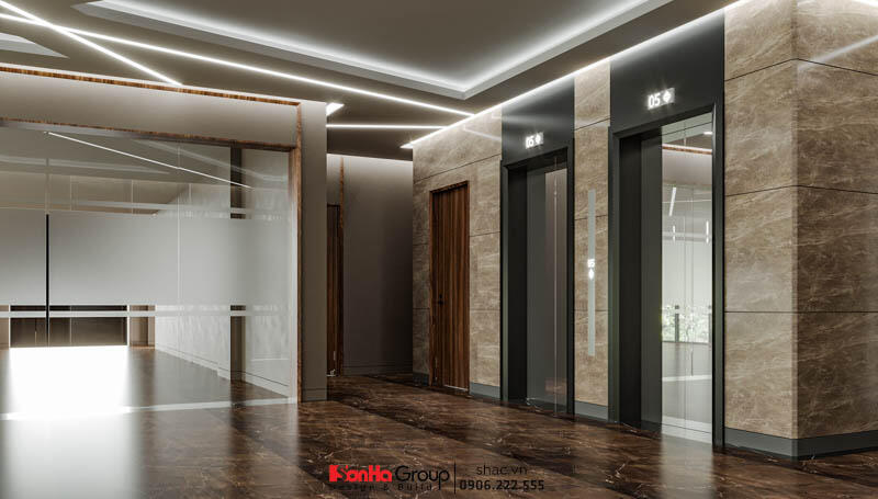 thiết kế tòa nhà văn phòng