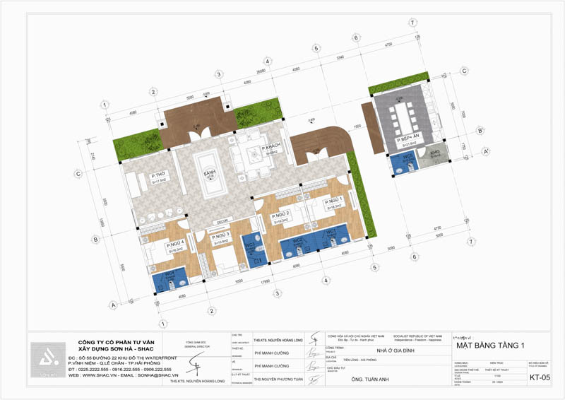 Nhà ống hiện đại 4 tầng kết hợp kinh doanh tại TP. Hồ Chí Minh 11