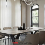 Nội thất tối giản, cách điệu được lựa chọn cho biệt thự hiện đại