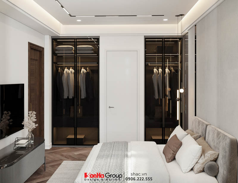 Đồ nội thất được sử dụng trong không gian biệt thự được cải tạo