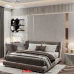 Đồ nội thất tối giản, thiết kế thông minh được sử dụng trong không gian biệt thự cải tạo