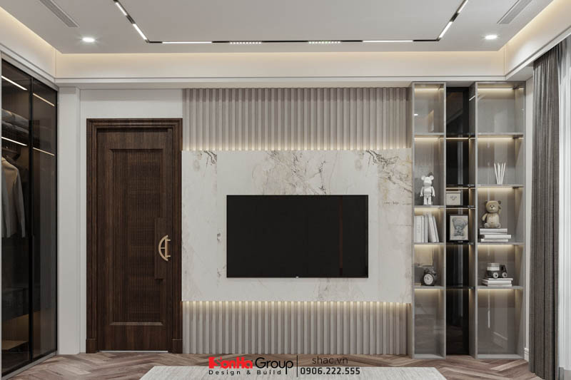 Thiết kế tối giản, hiện đại của biệt thự hiện đại