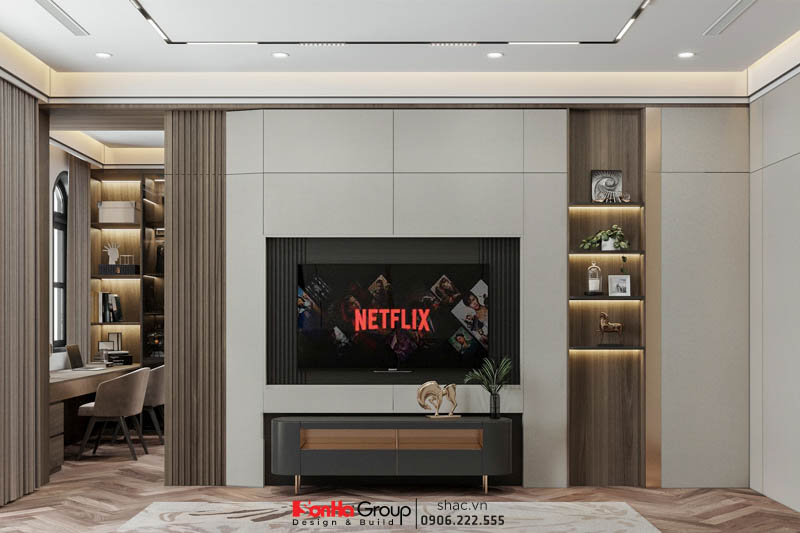 Thiết kế tối giản, ấn tượng của biệt thự hiện đại tại Hải Phòng