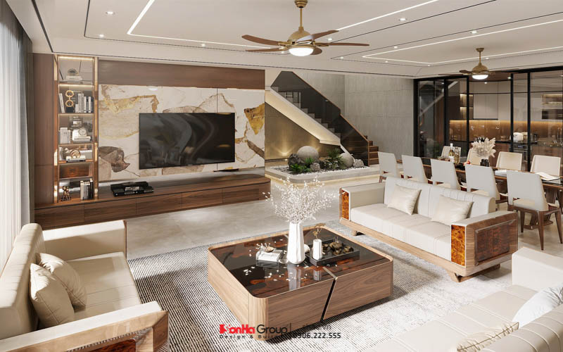 Biệt thự kinh doanh 3 tầng cá tính tại Quảng Ninh 1