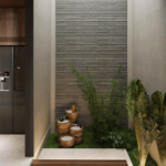 Sân ướt bên trong biệt thự hiện đại tại Quảng Ninh