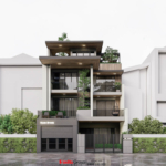 Biệt thự kinh doanh 3 tầng cá tính tại Quảng Ninh