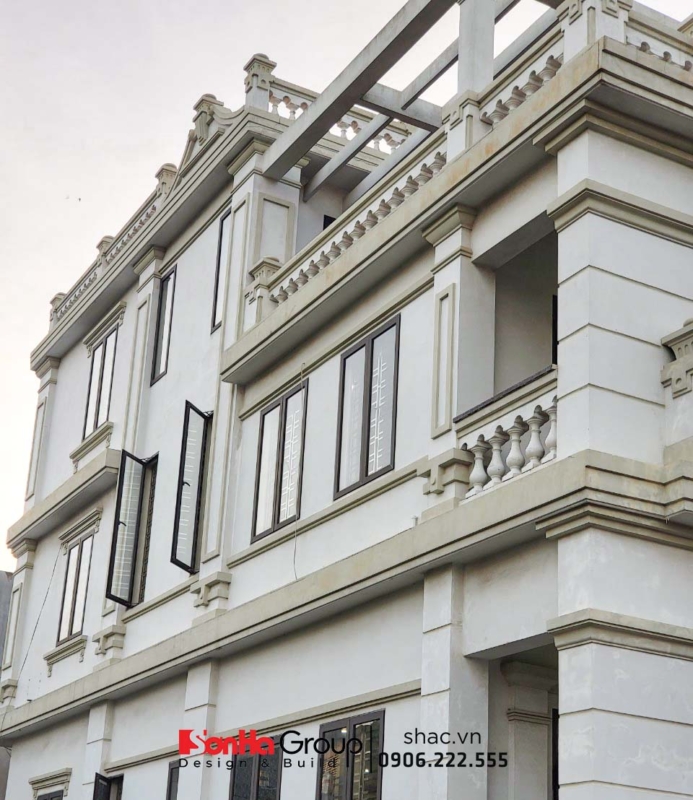 Cải tạo biệt thự Tân cổ điển 4 tầng – Khoác áo mới cho tổ ấm 31 Hiện trạng trước khi cải tạo của biệt thự Tân cổ điển tại Hải Phòng