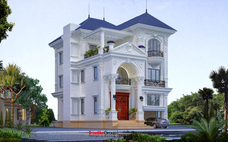 Cải tạo biệt thự Tân cổ điển 4 tầng – Khoác áo mới cho tổ ấm 1